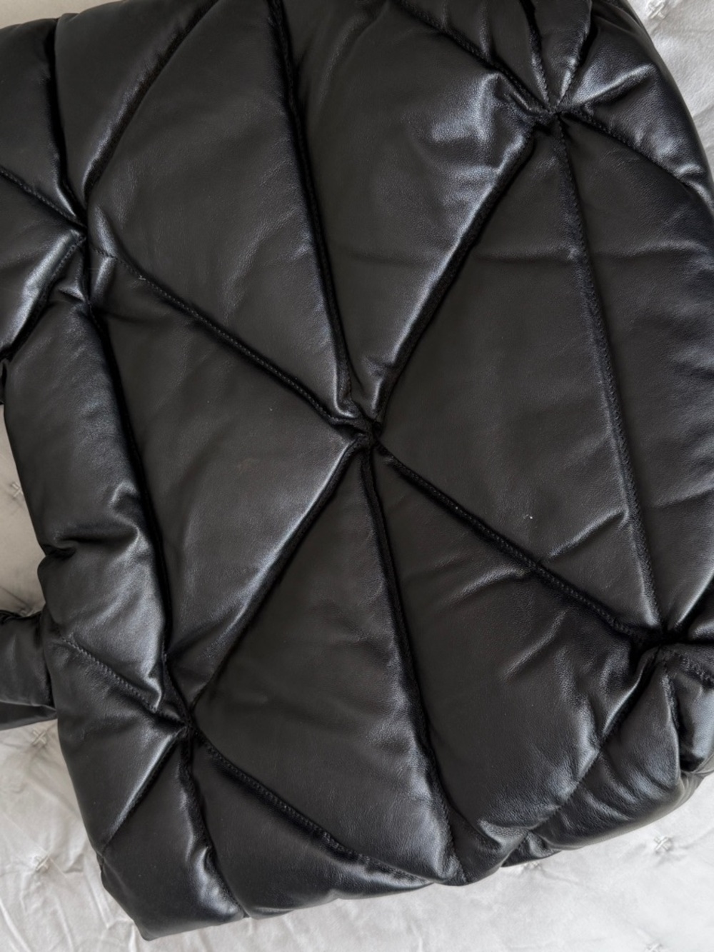 Prada Padette Nappa Leather Tote Bag Black OS - Picture 9 of 13